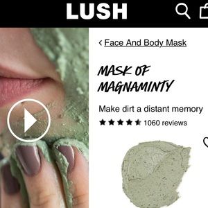LUSH Face Mask